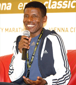 Haile Gebrselassie Vienna