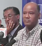 Ashenafi Ejigu (left) and Berhanu Kebede