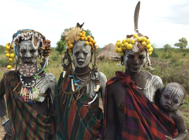 Mursi Tribe