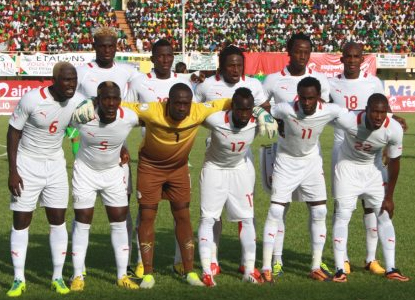 Burkina Faso in a narrow win over Algeria